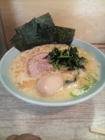 「塩とんこつラーメン」@壱國家 中山店の写真