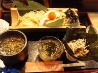「海苔梅八寸麺（らーナビ限定、終わっています）」@麺屋 白神の写真