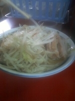 「小豚 野菜増し」@ラーメン二郎 目黒店の写真