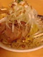 「こってりネギチャーシューメン（大盛）+味玉 1080円+100円」@らーめん大河の写真