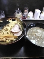 「濃厚つけ麺（チャーシュー）大盛り+メンマ」@麺屋ぶひひの写真