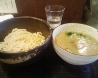 「特濃塩つけそば」@鶏そば専門店 前略。まるきゅうの写真