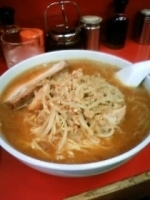 「味噌ラーメン（大盛）+チャーシュー1枚+ライス小」@サッポロラーメン 天竜の写真