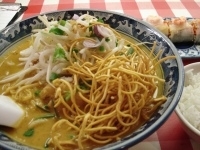 「カオソイ（カレーラーメン）」@ティーヌン  銀座店の写真