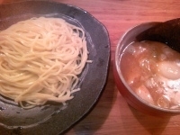 「つけ麺（中盛）+味玉」@つけ麺屋 やすべえ 渋谷店の写真
