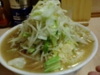 「小ブタ（野菜・ニンニク）750円」@ラーメン二郎 京成大久保店の写真