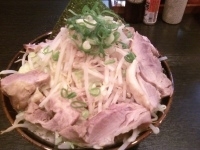 「どかめん 800円 + 大盛 100円 + チャーシュー3枚 2」@麺豪力の写真