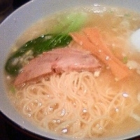 「潮らぁめん （680円）」@らぁめん山本さん家の写真