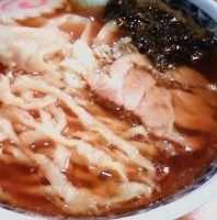 「ワンタンメン手打ち麺 （730円）」@中華そば集来の写真