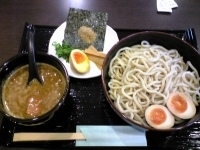「つけ麺（大盛り）+味玉」@麺屋 六弦の写真