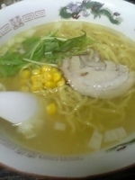 「しおラーメン（￥450）」@めん酒場 たぬきの写真