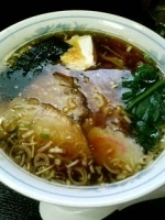 「らーめん 600円」@手打ちラーメン 英の写真