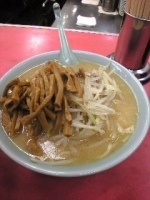 「味噌ラーメン+メンマ」@ラーメンパブ コヤマの写真