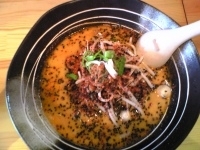 「坦々麺（中辛）+餃子」@担々麺の写真