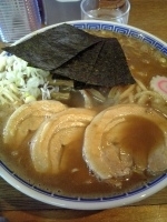 「特製中華そば（大）」@本家大黒屋本舗 平井店の写真