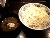 「つけめん（大盛） 850円」@麺座でんの写真