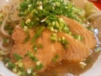 「ラーメン（ネギマシマシ）+豚券+節券（600円+200円+50円」@ちばからの写真