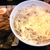 「超こってりまぜそば 800円 とろけるチーズ 130円 とろける」@オリオン食堂の写真