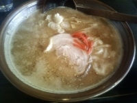 「ラーメン（味噌）」@寿司 手延べラーメン 大金の写真