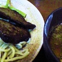 「フォアグラとあんきものつけ麺【10月限定】 780円」@麺屋 青山 本店の写真