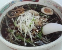 「黒豚醤油ラーメン」@手もみラーメン もりもり亭の写真