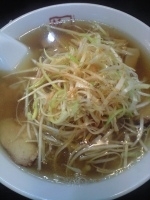 「ネギラーメン」@喜多方ラーメン 坂内 木場店の写真