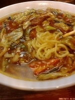 「スタミナラーメン（2玉+具多め）800円+50円=850円」@スタミナラーメン がむしゃの写真