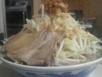 「角ふじ麺（ニンニク）￥680」@鶏とふじの写真