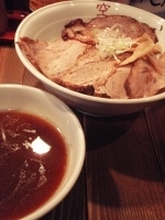 「あぶりチャーシューつけめん+大盛（2玉） 【1,030円+150」@麺屋 空の写真
