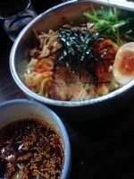 「つけ麺・大盛（辛味仕立て）」@AFURI 恵比寿の写真