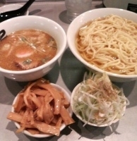 「ネギあつもり（大盛）+メンマ[夜の部]」@つけめん102 大宮店の写真