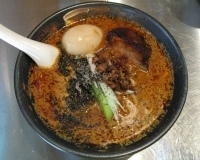 「扣肉担々麺+味付玉子」@湯麺 破天荒の写真