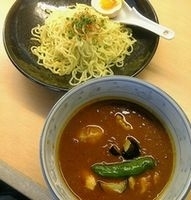 「カレーつけ麺（10月限定）」@らあめん工房 まんぼぉの写真
