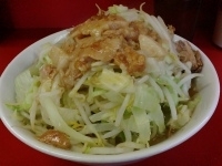 「ラーメン豚入（ヤサイニンニクマシマシアブラ）￥750」@ラーメン二郎 ひばりヶ丘駅前店の写真