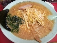 「ネギミソラーメン（麺硬め・コッテリ・味普通）+中盛」@ラーメンショップ幸手 金田亭の写真