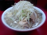 「ラーメン小ヤサイ、ニンニク（600円）」@ラーメン二郎 京急川崎店の写真