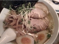 「特製塩そば」@がんやの写真