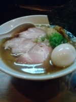 「煮干し味玉チャーシュー麺」@青樹の写真