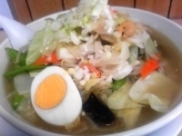 「タンメン大盛 800円」@神社ラーメン 峰英軒の写真