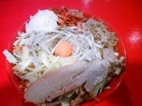 「まぜそば（400g）」@ラーメン満福の写真