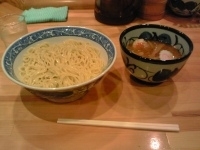 「特製つけめん」@中華そば 青葉 新宿店の写真