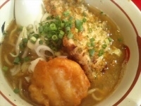 「玉豚天らー麺（910円）」@麺屋武蔵 二天 池袋店の写真