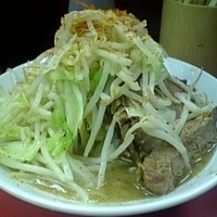 「ラーメン（ヤサイマシマシ、ニンニク、トウガラシ） 650円」@ラーメン二郎 大宮店の写真