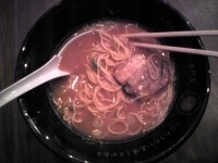 「ラーメン+替え玉」@一蘭 越谷イオンレイクタウン店の写真