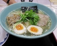 「塩中華そば」@らーめん石戸 常盤平店の写真