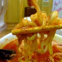 「番長つけめん+野菜大盛り」@味噌麺処 花道庵の写真