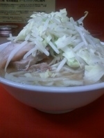 「小豚ラーメン ニンニク抜き」@ラーメン二郎 桜台駅前店の写真