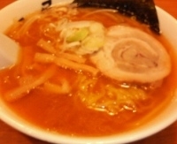 「赤味噌らーめん800円」@らーめん むつみ屋 イオン千葉ニュータウン店の写真