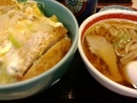 「カツ丼セット」@末弘軒の写真