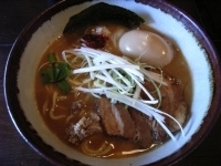 「味噌 地鶏の味玉付き」@みそや林檎堂BASICの写真